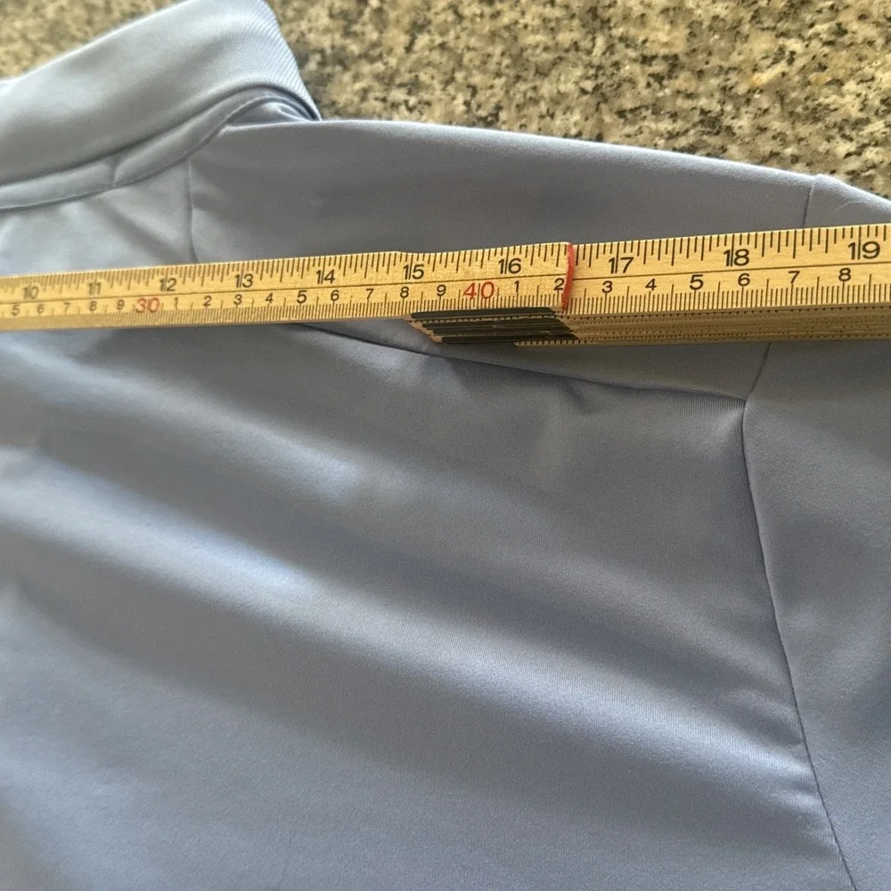 Ralph Lauren Polo Golf Toscana Logo Periwinkle‎ Sz L Men's Shirt